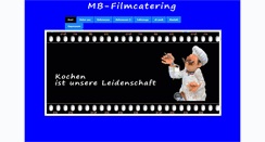 Desktop Screenshot of mb-filmcatering.de